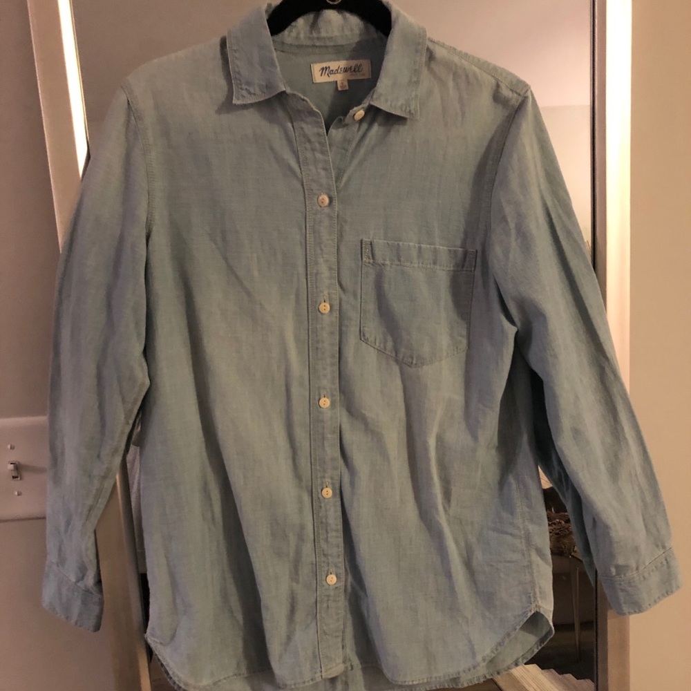 Madewell Chambray Button-Down